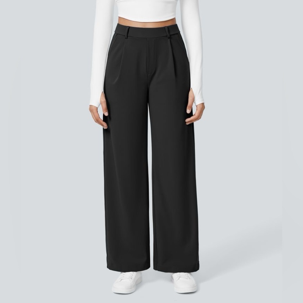 Halara Flex™ DayStretch High Waisted Pocket Straight Leg Work Pants